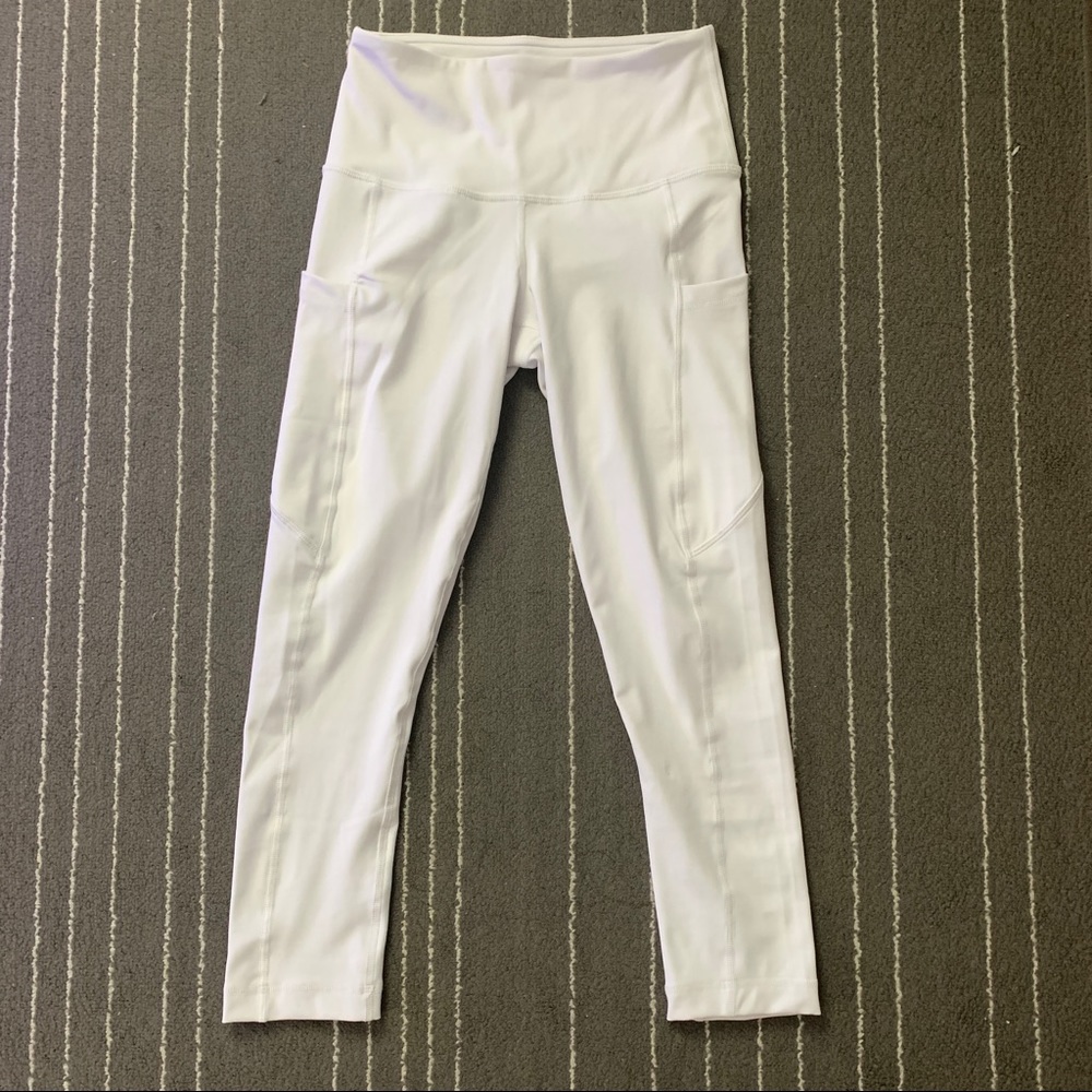 white leggings
